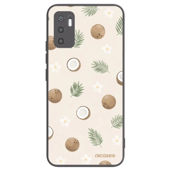 Picasee silikónový čierny obal pre Xiaomi Redmi Note 10 5G - Coconut Breeze