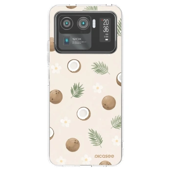 Picasee silikónový prehľadný obal pre Xiaomi Mi 11 Ultra - Coconut Breeze