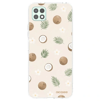 Picasee silikónový prehľadný obal pre Samsung Galaxy A22 A226B 5G - Coconut Breeze