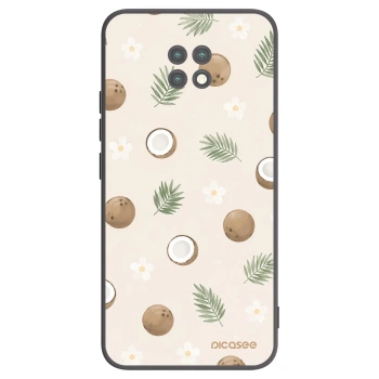 Picasee silikónový čierny obal pre Xiaomi Redmi Note 9T - Coconut Breeze