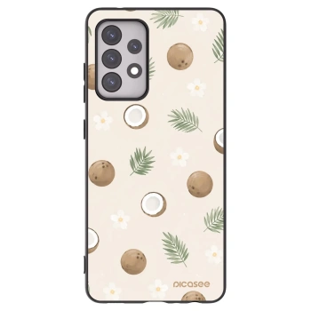 Picasee silikónový čierny obal pre Samsung Galaxy A52s 5G A528B - Coconut Breeze
