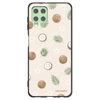 Picasee silikónový čierny obal pre Samsung Galaxy A22 A225F 4G - Coconut Breeze
