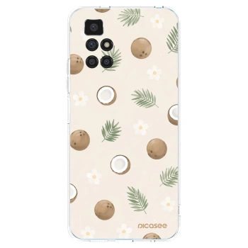 Picasee silikónový prehľadný obal pre Xiaomi Redmi 10 - Coconut Breeze