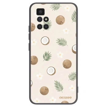 Picasee silikónový čierny obal pre Xiaomi Redmi 10 - Coconut Breeze
