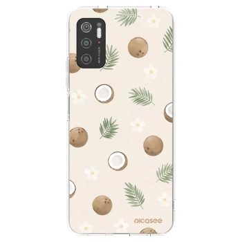 Picasee silikónový prehľadný obal pre Xiaomi Poco M3 Pro 5G - Coconut Breeze
