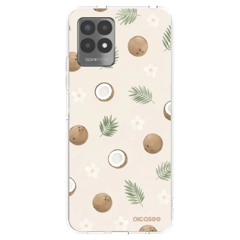 Picasee silikónový prehľadný obal pre Realme 8i - Coconut Breeze