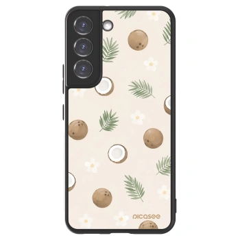 Picasee ULTIMATE CASE pro Samsung Galaxy S22 5G - Coconut Breeze