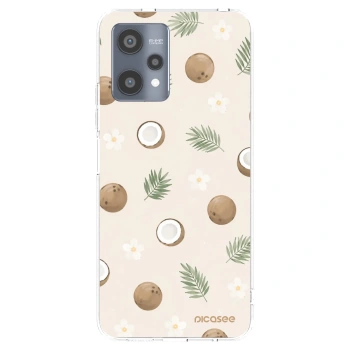Picasee silikónový prehľadný obal pre Realme 9 Pro 5G - Coconut Breeze