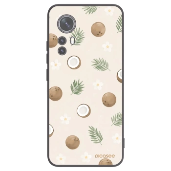 Picasee silikónový čierny obal pre Xiaomi 12 - Coconut Breeze