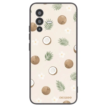 Picasee silikónový čierny obal pre Vivo V23 5G - Coconut Breeze