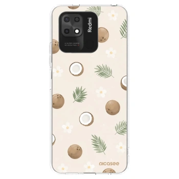 Picasee silikónový prehľadný obal pre Xiaomi Redmi 10C - Coconut Breeze