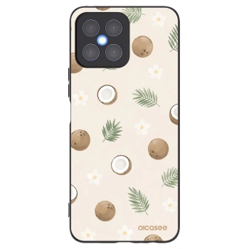 Picasee silikónový čierny obal pre Honor X8 4G - Coconut Breeze