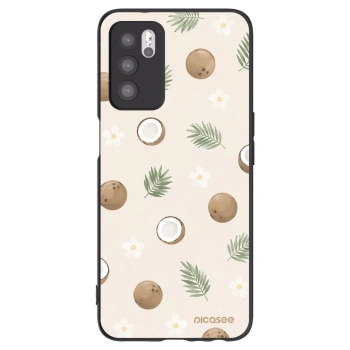 Picasee silikónový čierny obal pre OPPO A16s - Coconut Breeze