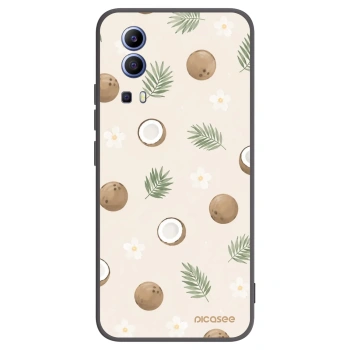 Picasee silikónový čierny obal pre Vivo Y52 5G - Coconut Breeze