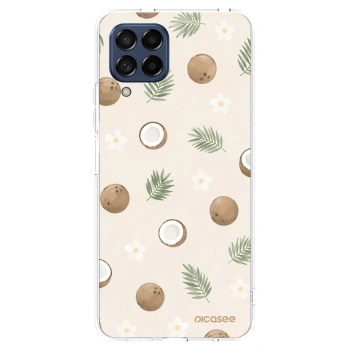 Picasee silikónový prehľadný obal pre Samsung Galaxy M53 5G - Coconut Breeze