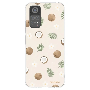 Picasee silikónový prehľadný obal pre Xiaomi Redmi Note 11S 5G - Coconut Breeze