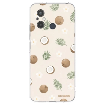 Picasee silikónový prehľadný obal pre Xiaomi Redmi 12C - Coconut Breeze