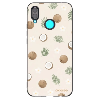 Picasee silikónový čierny obal pre Huawei Nova 3 - Coconut Breeze