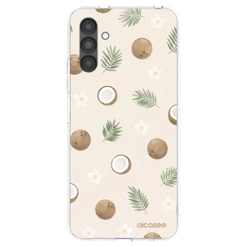 Picasee silikónový prehľadný obal pre Samsung Galaxy A04s A047F - Coconut Breeze
