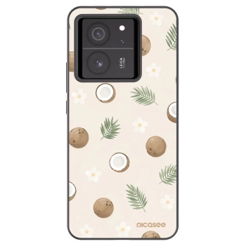 Picasee silikónový čierny obal pre Xiaomi 13T - Coconut Breeze