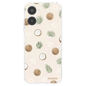 Picasee silikónový prehľadný obal pre Realme 10 4G - Coconut Breeze