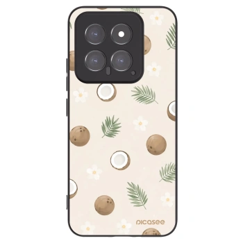 Picasee silikónový čierny obal pre Xiaomi 14 - Coconut Breeze