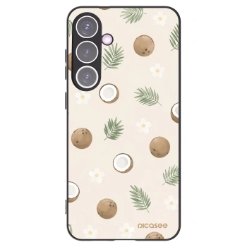 Picasee silikónový čierny obal pre Samsung Galaxy S24+ S926B 5G - Coconut Breeze