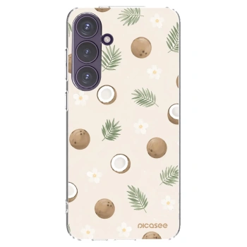 Picasee silikónový prehľadný obal pre Samsung Galaxy S24+ S926B 5G - Coconut Breeze