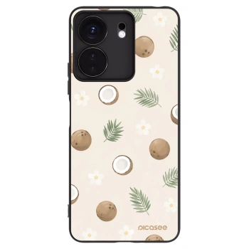 Picasee silikónový čierny obal pre Xiaomi Redmi 13C 4G - Coconut Breeze