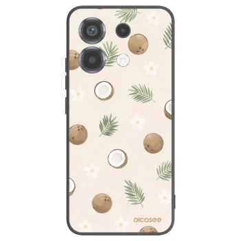 Picasee silikónový čierny obal pre Xiaomi Poco X6 - Coconut Breeze