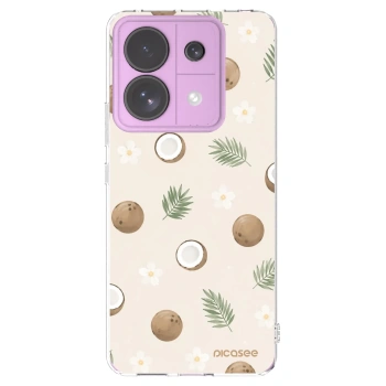 Picasee silikónový prehľadný obal pre Xiaomi Redmi Note 13 Pro 5G - Coconut Breeze