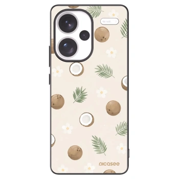 Picasee silikónový čierny obal pre Xiaomi Redmi Note 13 Pro+ 5G - Coconut Breeze