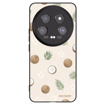 Picasee silikónový čierny obal pre Xiaomi 14 Ultra - Coconut Breeze