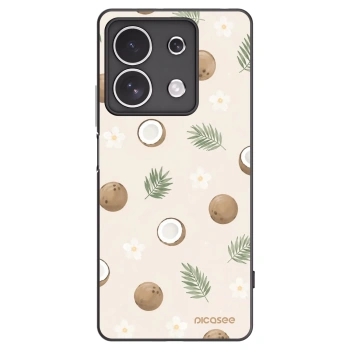 Picasee silikónový čierny obal pre Xiaomi Redmi Note 13 4G - Coconut Breeze