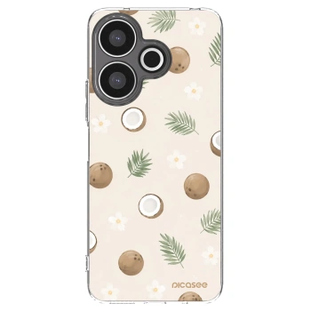 Picasee silikónový prehľadný obal pre Xiaomi Redmi 13 4G - Coconut Breeze