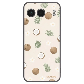 Picasee silikónový čierny obal pre OnePlus Nord 4 - Coconut Breeze