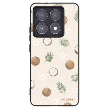 Picasee silikónový čierny obal pre Xiaomi 14T Pro - Coconut Breeze