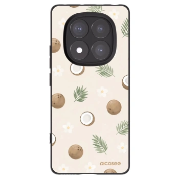 Picasee silikónový čierny obal pre Xiaomi Redmi Note 14 Pro+ 5G - Coconut Breeze