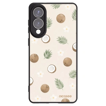 Picasee silikónový čierny obal pre Samsung Galaxy S25 Edge 5G - Coconut Breeze