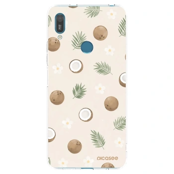 Picasee silikónový prehľadný obal pre Huawei Y7 2019 - Coconut Breeze