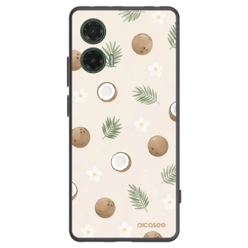 Picasee silikónový čierny obal pre Motorola Moto G35 5G - Coconut Breeze
