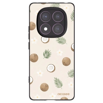Picasee silikónový čierny obal pre Xiaomi Redmi Note 14 Pro 4G - Coconut Breeze