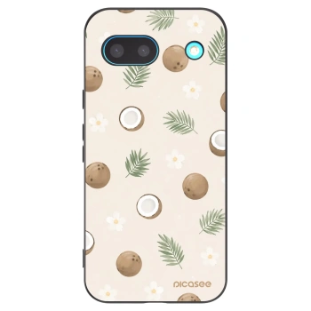 Picasee silikónový čierny obal pre Google Pixel 8 - Coconut Breeze