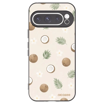 Picasee silikónový čierny obal pre Google Pixel 9 Pro - Coconut Breeze