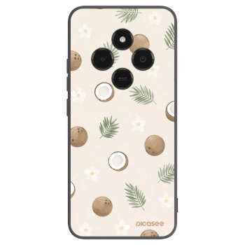 Picasee silikónový čierny obal pre Xiaomi Poco C75 - Coconut Breeze