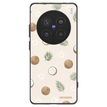 Picasee silikónový čierny obal pre Vivo X200 Pro - Coconut Breeze