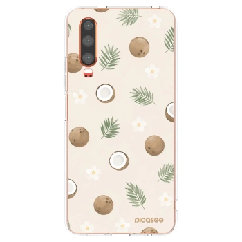 Picasee silikónový prehľadný obal pre Huawei P30 - Coconut Breeze