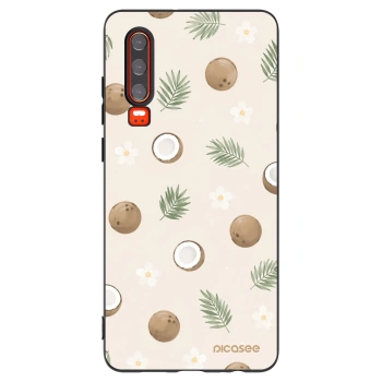 Picasee silikónový čierny obal pre Huawei P30 - Coconut Breeze