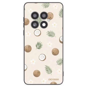 Picasee silikónový čierny obal pre OnePlus 13 5G - Coconut Breeze