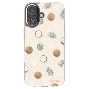 Picasee silikónový prehľadný obal pre Apple iPhone 17 - Coconut Breeze